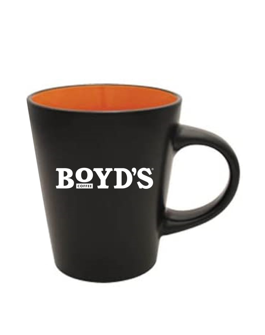 Real Coffee for Real Fans Boyd's Mug closeup image